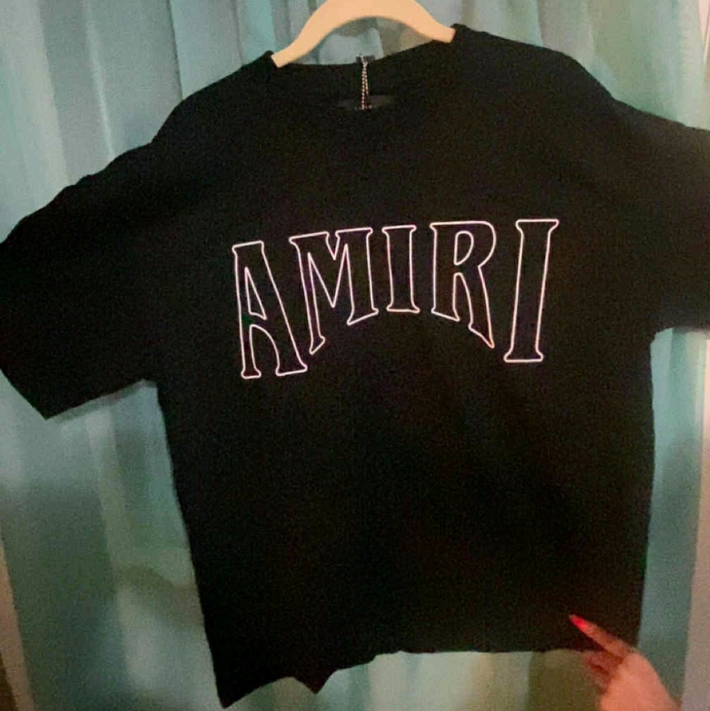 Amiri Black T-Shirt Size Large